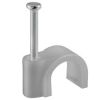 GRAFFETTA FISSACAVO 10MM GRIGIO (100 PEZZI) - POP 10GR