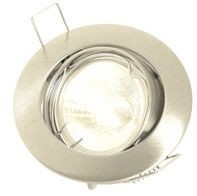 FARETTO ORIENTABILE ROTONDO INCASSO GU10 SATINATO - POP 400572ST-GU10