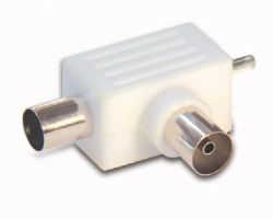 DERIVATORE TV TRIPLO ABS 1F-2M - POP 900202