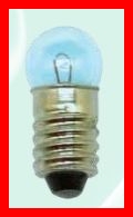 LAMPADA SFERETTA E10 6V 0,3A - TEC TS60
