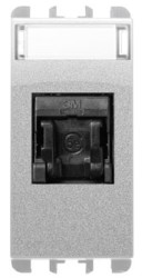 PRESA RJ45 CAT5E NO SCH 1M AL - UTD 10445EAL