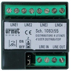DISTRIBUTORE 4 UTENZE 2VOICE - UTD 1083/55