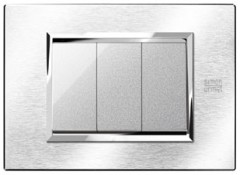 PLACCA ALU CROMO SPAZZ 3M - UTD 13903.CS