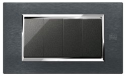 PLACCA ALU KARBON 4M - UTD 13904.AK
