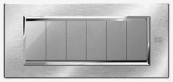 PLACCA ALU CROMO SPAZZ 6M - UTD 13906.CS