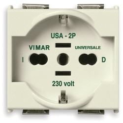 PRESA 2P+T 16A UNIVERSALE - VIW 08410
