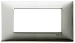PLACCA 4M ALLUMINIO SPAZZOLATO - VIW 14654.81