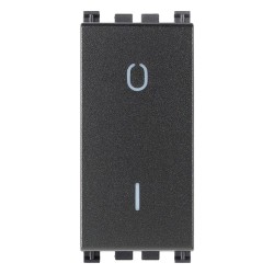 INTERRUTTORE 2P 16AX GRIGIO - VIW 19015