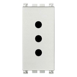 PRESA 2P+T 10A P11 BIANCO - VIW 19201.B