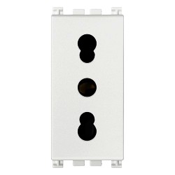 PRESA 2P+T 16A P17/11 BIANCO - VIW 19203.B