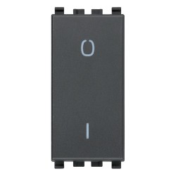 INTERRUTTORE 2P 16AX GRIGIO - VIW 20015