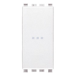 INTERRUTTORE 1P 16AX ASSIALE BIANCO - VIW 20101.B