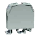 MORSETTO DIN 2,5MMQ GRIGIO COMPONIBILI UNIKO - ZIN 9200