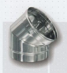 CURVA D.250 45° INOX SP0,5 - MAB CUM250X45I5