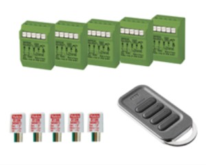 KIT RADIO 5 TAPPARELLE - UTD 5454556