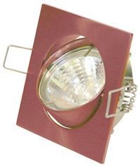 FARETTO ORIENTABILE QUADRATO INCASSO GU10 RAME - POP 400619RA-GU10