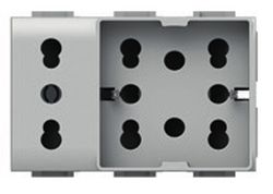 SIDE XL PER VIMAR PLANA BIANCA - 4BX 4B.V14.H21.XL