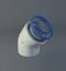 CURVA 45° M-F COASSIALE MODULANTE D.60/100 - TEF 610-45MHP1