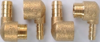 GOMITO PORTAGOMMA IN OTTONE GIALLO F 1/2"X(13X1/8"F) - SPI 537G