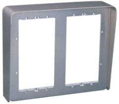 CUSTODIA CON VISIERA 2 FILE 4 MODULI SENZA CORNICE - UTD 1148/324