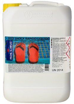 CHIARIFICANTE E SANITIZZANTE EKO SHOCK RAPIDO LIQUIDO 6KG - LAPI 1206/6PS