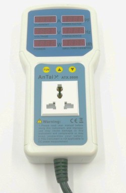 TESTER MISURATORE POTENZA-ENERGIA-WATT-LUCE PRESA - OHL ATX9800