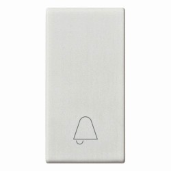TASTO 1M SIMBOLO CAMPANELLO BIANCO - VIW 14021.C