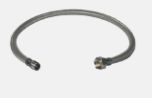FLESSIBILE GOMMA TRECCIA NYLON L.1,5MT 1/2" F-3/8"M - ESPA TFA1500
