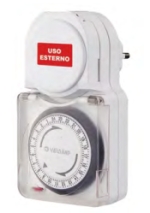 PROGRAMMATORE GIORNALIERO DA ESTERNO 10/16A 24H - VELA SH004.006L
