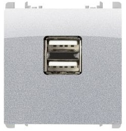 ALIM. 5V 1.5A DOPPIA USB ALLUM - UTD 10330/2AL