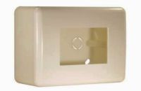 SCATOLA PARETE 3M UNIVERSALE CON PLACCA BIANCA IP40 - NUV 11953/WH