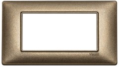 PLACCA 4M BRONZO METALLIZZATO - VIW 14654.70