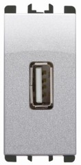 ALIM. 5V 2,1A 1X USB ALLUMINIO - UTD 10330AL