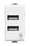 USB 2.4A PER BTICINO MATIX - 4BX 4B.AM.USB.24