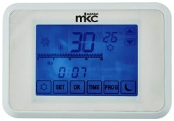 CRONOTERMOSTATO TOUCH SCREEN MK932 CON PROGR. SETTIMANALE - MEM 493933762
