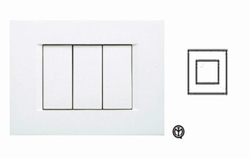 PLACCA LINE 2M BIANCO - NUV 7402/WH