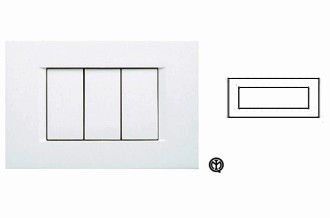 PLACCA LINE 7M BIANCO - NUV 7407/WH