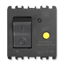 INTERRUTORE M/T DIFFERENZIALE 16A 2M B - UTD 10512/16