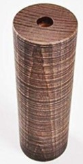 BICCHIERE IN LEGNO H80 PER P.DE E27 WENGE - FAI 7010/80/WE/F