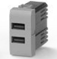 USB 2.4A PER BTICINO LIVINGLIGHT TECH - 4BX 4B.NT.USB.24