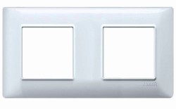 PLACCA 4M (2+2) INT71 BIANCO - VIW 14643.01