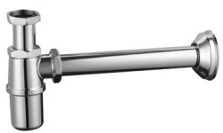 SIFONE A BOTTIGLIA 1"1/4 CROMATO - TCOM SB11425