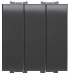 FLEXI' - TRIPLO PULSANTE BS 13A 230V - NUV 14321