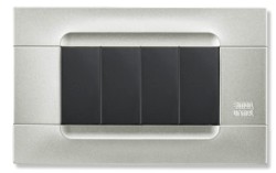 PLACCA TECN.MONOC. ARGENTO 4M - UTD 10804.AR