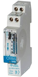 INTERRUTTORE ORARIO UNO 24H 1DIN 15M CON RISERVA DI CARICA - ORB OB400232