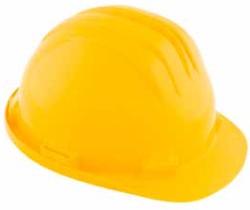 ELMETTO PROTETTIVO GIALLO CON FASCIA ANTISUDORE - SCM 11000G