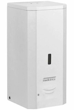 DISPENSER AUTOMATICO A PARETE DI SAPONE LIQUIDO IN ACCIAIO - MEDI DJ0037ACS