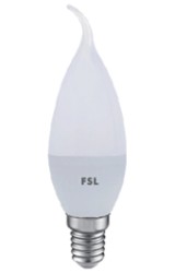 LAMPADA COLPO DI VENTO LED 5,5W E14 3000K 460LM - LIFE FLBT38B6W30K14
