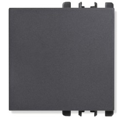 COPRITASTO 2MODULI ANTRACITE - UTD 10360/2