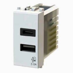 USB 3.0A PER BTICINO MATIX - 4BX 4B.AM.USB.30